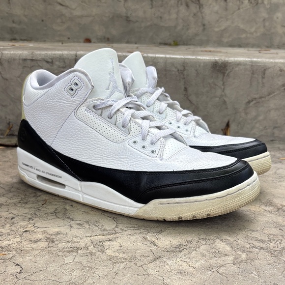 Fragment Design x Air Jordan 3 Retro SP White - Size 14 - Picture 2 of 15
